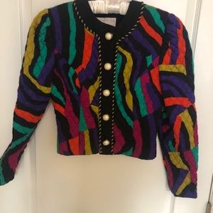 Doncaster Short-waisted colored jacket/blazer